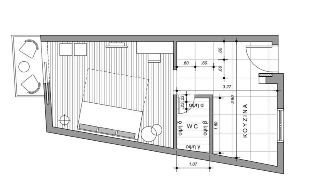Cozy, Sunbathed, 30M2 Apartment 雅典 外观 照片
